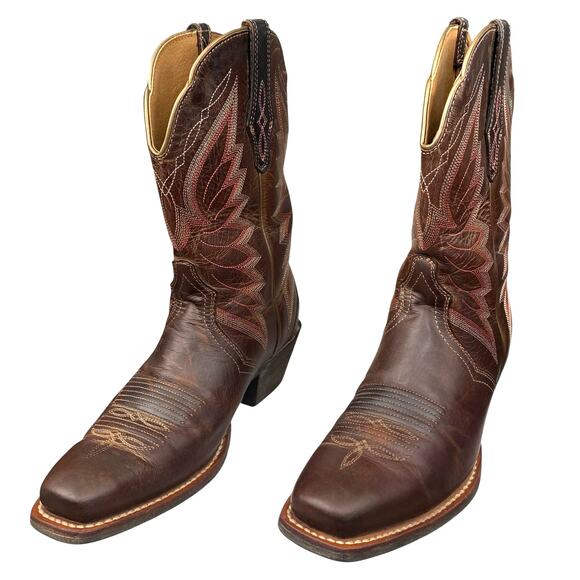 Ariat Women’s Autry Brown Leather Western Cowgirl Boot Size US 6 B - Picture 6 of 11